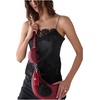 image:imagekate spade new york Charmed French Fry Bag CharmBlack Tulle Heart