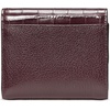 image:imagekate spade new york Deco Croc Embossed Mixed Material Small Flap Wallet