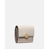 image:imagekate spade new york Deco Pebbled Leather Small Flap WalletColorblock Cashew Milk Multi