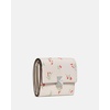 image:imagekate spade new york Deco Pebbled Leather Small Flap WalletCream Multi Vibrant Buds