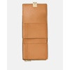 image:imagekate spade new york Deco Pebbled Leather Small Flap WalletGarden Soil