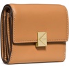 image:imagekate spade new york Deco Pebbled Leather Small Flap WalletGarden Soil