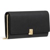 image:imagekate spade new york Deco Pebbled Leather Wallet On ChainBlack