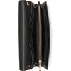 image:imagekate spade new york Deco Pebbled Leather Wallet On ChainBlack