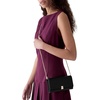 image:imagekate spade new york Deco Pebbled Leather Wallet On ChainBlack