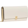 image:imagekate spade new york Deco Pebbled Leather Wallet On ChainCashew Milk