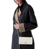 image:imagekate spade new york Deco Pebbled Leather Wallet On ChainCashew Milk