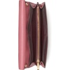 image:imagekate spade new york Deco Pebbled Leather Wallet On ChainPomegranate