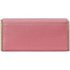 image:imagekate spade new york Deco Pebbled Leather Wallet On ChainPomegranate