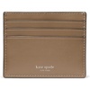 image:imagekate spade new york Classic Croc Embossed Card HolderDriftwood Smooth Leather