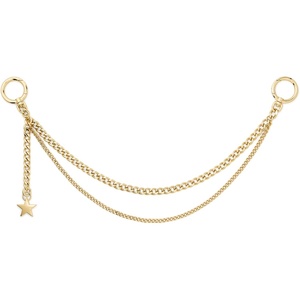 image:imagekate spade new york Charmed French Fry Bag CharmGold Layered Swag Chain