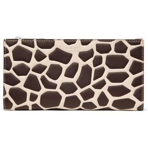 image:imagekate spade new york Classic Giraffe Printed Leather Large Bifold Wallet