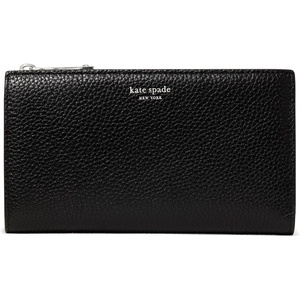 image:imagekate spade new york Classic Pebbled Leather Medium Bifold Wallet