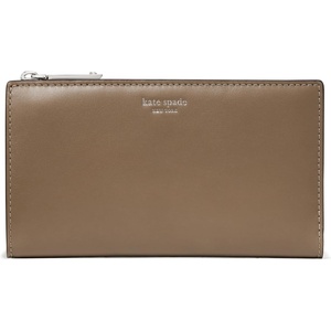 image:imagekate spade new york Classic Smooth Leather Medium Bifold WalletDriftwood Smooth Leather