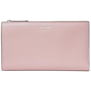 image:imagekate spade new york Classic Smooth Leather Medium Bifold WalletSmokey Petal Smooth Leather