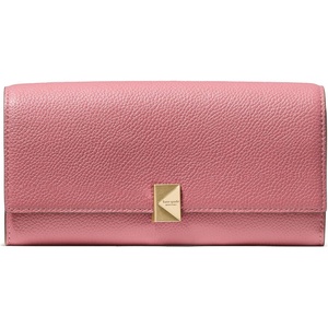 image:imagekate spade new york Deco Pebbled Leather Large Flap WalletPomegranate