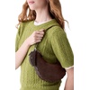image:imagekate spade new york Duo Pebbled Leather Mini Shoulder BagHot Fudge Dot Suede
