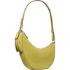 image:imagekate spade new york Duo Pebbled Leather Mini Shoulder BagLaurel Leaf Suede