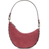 image:imagekate spade new york Duo Pebbled Leather Mini Shoulder BagPomegranate Dot Suede