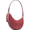 image:imagekate spade new york Duo Pebbled Leather Mini Shoulder BagPomegranate Dot Suede