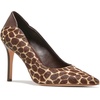 image:imagekate spade new york Womens Daphne Smooth Leather PumpHot Fudge Giraffe Haircalf