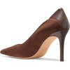 image:imagekate spade new york Womens Daphne Smooth Leather PumpHot Fudge Suede