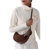 image:imagekate spade new york Womens Duo Crossbody BagHot Fudge Suede