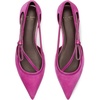 image:imagekate spade new york Womens Loop Glazed Leather FlatBeet Suede