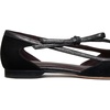 image:imagekate spade new york Womens Loop Glazed Leather FlatBlack Suede