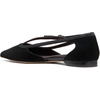image:imagekate spade new york Womens Loop Glazed Leather FlatBlack Suede