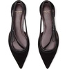 image:imagekate spade new york Womens Loop Glazed Leather FlatBlack Suede