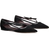 image:imagekate spade new york Womens Loop Glazed Leather FlatBlack Suede