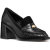 image:imagekate spade new york Womens Penni Leather Heeled LoaferBlack