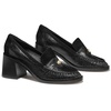 image:imagekate spade new york Womens Penni Leather Heeled LoaferBlack