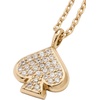 image:imagekate spade new york womens Everyday Spade Pave Mini PendantClearGold