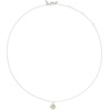 image:imagekate spade new york womens Everyday Spade Pave Mini PendantGreenSilver
