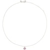 image:imagekate spade new york womens Everyday Spade Pave Mini PendantLavender Frost
