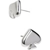 image:imagekate spade new york womens Everyday Spade StudsSilver Enamel