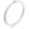 image:imagekate spade new york womens Everyday Spade Thin Enamel BangleGreenSilver