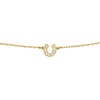image:imagekate spade new york womens Mini BraceletClearGold Horseshoe