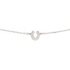 image:imagekate spade new york womens Mini BraceletClearSilver Horseshoe