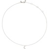 image:imagekate spade new york womens Mini PendantClearSilver Moon