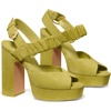 image:imagekate spade new york womens Sylvie Suede Platform SandalLight Laurel Leaf