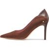 image:imagekate spade new york Womens Daphne Smooth Leather PumpHot Fudge Suede