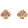image:imagekate spade new york womens Everyday Spade StudsPink Pave