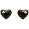 image:imagekate spade new york womens Heart and Spade StudsBlack