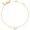 image:imagekate spade new york womens Mini BraceletClearGold Horseshoe