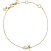 Gold Girlie Pearlie Bow
