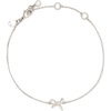 Silver Girlie Pearlie Bow