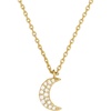 image:imagekate spade new york womens Mini PendantClearGold Moon